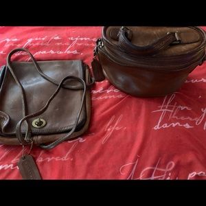 Vintage leather COACH Bags!!!